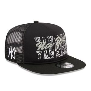 New York Yankees Street Team Trucker Hat New Era 9FIFTY A-Frame Snapback Cap NEW